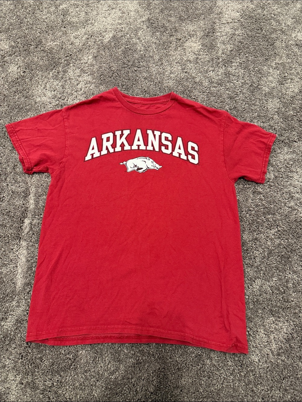 Arkansas Red T-Shirt - University Logo